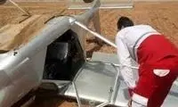 سقوط یک هواپیما در قزوین