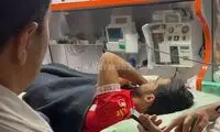 امیری با آمبولانس راهی تهران شد! 