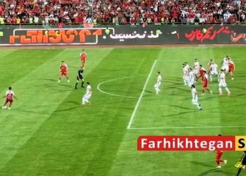 «واضح‌ترین ویدیو» از گل جنجالی قهرمانی پرسپولیس!