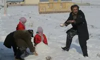 ویدئویی که از پشت صحنه برفی پایتخت وایرال شد