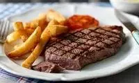 نحوه عجیب سرو استیک هزار دلاری با روکش طلا