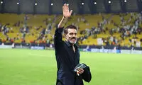 تصاویری از درگیری لفظی سرمربی النصر با افشین پیروانی 