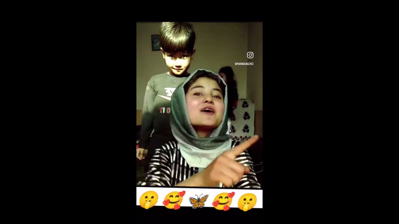ویدیویی از دختر ۱۶ساله افغانِ ساکن ایران که وایرال شد
