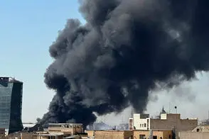 تصاویری از انفجار در چهارراه قصر تهران