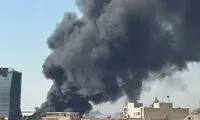 تصاویری از انفجار در چهارراه قصر تهران