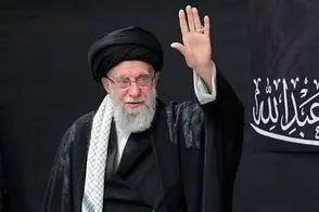 تصویری خاص از تابوت رهبر شهید