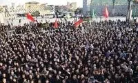 قاب خبرساز از یک کودک در حاشیه عزاداری امروز