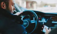 عکس حال خوب کن از ماشین راننده اسنپ خلاق