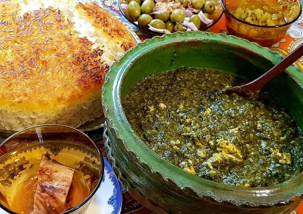 طرز تهیه ترش تره شمالی اصل با فوت کوزه‌گری