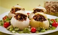 طرز تهیه دلمه پیاز لذیذ و بی‌نظیر