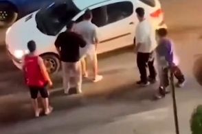 راننده مسلح جاده چالوس دستگیر شد
