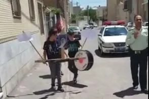 ویدئویی از یک هیات عزاداری که در اینستاگرام وایرال شد