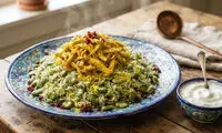 طرز تهیه باقالی پلو با مرغ ریش ریش؛ مجلسی و خوش عطر