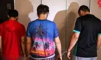 حمله 3 شرور خطرناک به پلیس در خیابان غیاثی