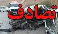 لحظه متلاشی شدن تراکتور بعد از تصادف با خودروی سرقتی