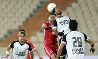 توقف پرسپولیس مقابل هوادار در نیمه اول
