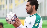 پرتاب منجنیقی نادر محمدی در روسیه
