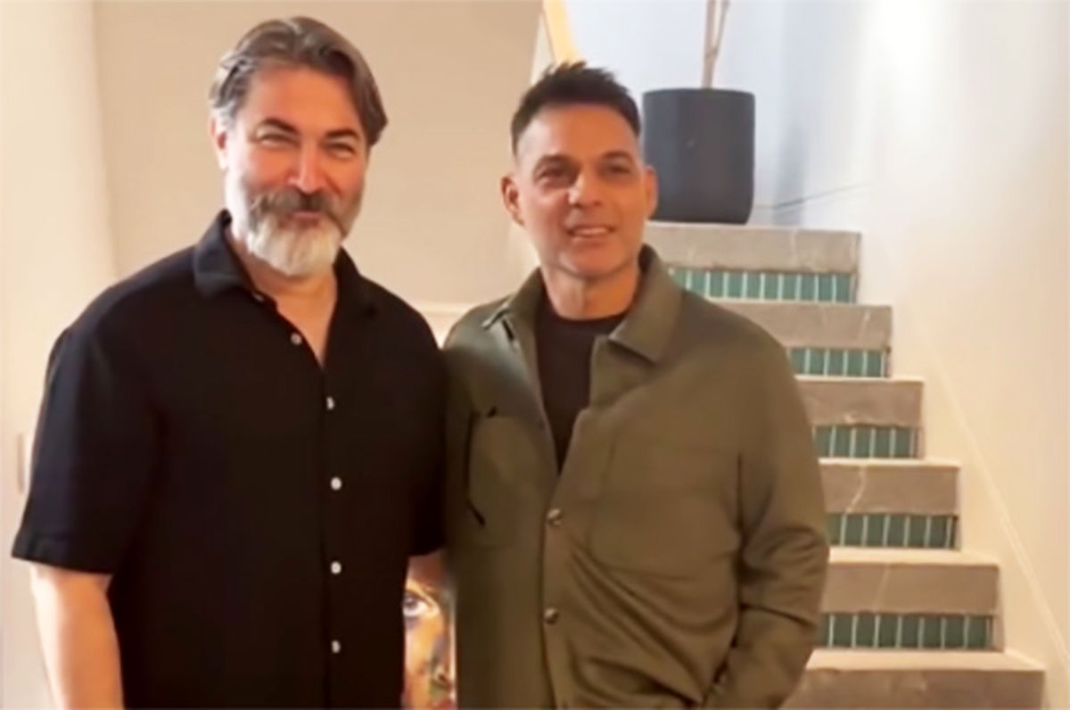 حضور پارسا پیروزفر در رونمایی کتاب پیمان معادی