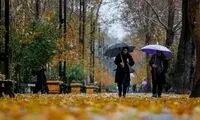 کیفیت هوای تهران در روز بارانی پایتخت