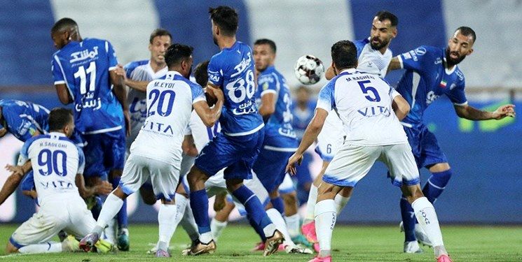 نمایی از جدول لیگ برتر فوتبال در هفته دوم