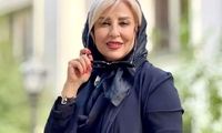 عکس‌های جشن تولد شیک و خلوت مرجانه گلچین