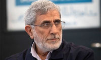 حضور سردار قاآنی در جشن پیروزی در تهران
