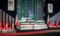 عکس معنادار از موشک عماد همزمان با مراسم وداع