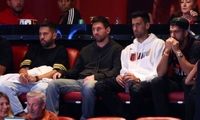 تیپ گنگ مسی در مسابقه حساس بسکتبال NBA