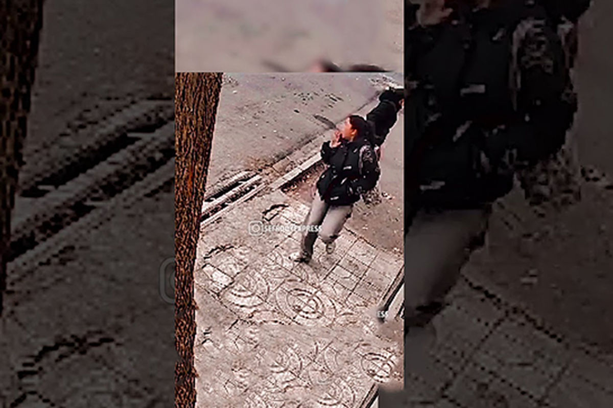 لحظه هولناک سرقت گوشی آیفون در جنوب تهران