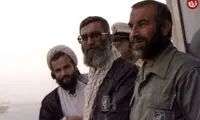 لباس بلوچی «رهبر انقلاب» در یک کشتی نظامی