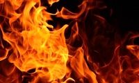 آتش‌سوزی در ساختمان متروکه‌ای در خیابان انقلاب