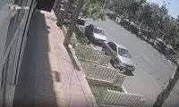 لحظه دلخراش زیر گرفتن یک زن و مرد توسط راننده پراید در کرج