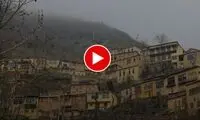 لحظات اعجاب‌انگیز از ارتفاعات پُر از برف ماسوله