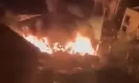 اولین ویدیو از انتقال زخمی‌های بمباران بیمارستان غزه