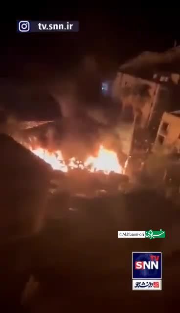 اولین ویدیو از انتقال زخمی‌های بمباران بیمارستان غزه
