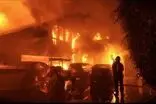 جزغاله شدن مرد تنها در آتش‌سوزی خانه‌اش