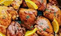 طرز تهیه مرغ با سس رب انار و زردآلوی کاراملی