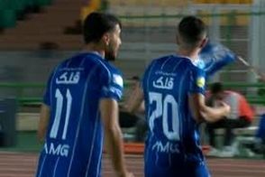 شروع خوب استقلال؛ گل اول استقلال به مس توسط آسانی