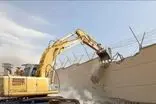 تخریب سراسری دیوار زندان‌رجایی شهر در کرج