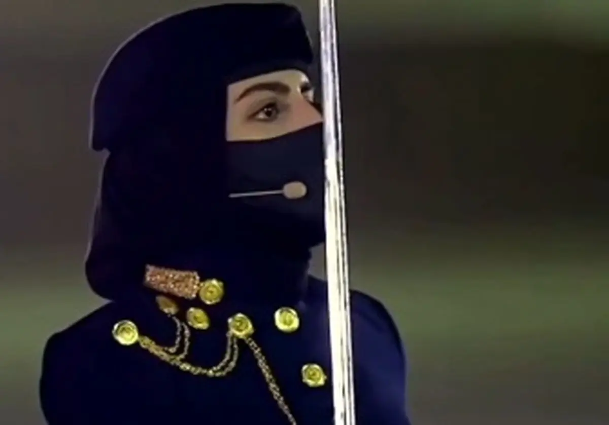 رژه نظامی ۳۲۸ نیروی زن در عربستان سعودی