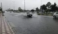 رگبار شدید باران در تالش گیلان