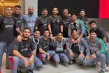 کشتی‌گیران ایرانی در آمریکا سراغ برگر معروف رفتند