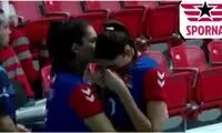 سیلی‌ خبرساز مربی مرد به دختر والیبالیست! 
