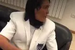 ویدیویی از چاقو خوردن الهه منصوریان در فدراسیون ووشو!