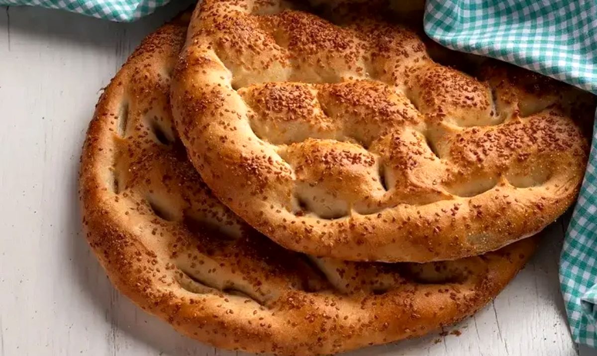 طرز تهیه نان عربی برای ماه رمضان