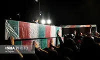 مراسم وداع با پیکر ۱۵۰شهید گمنام