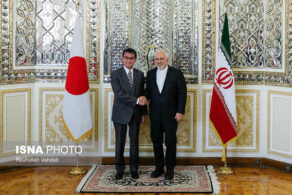 دیدار وزیران خارجه ایران و ژاپن در تهران