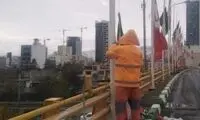 پاکبان مشهدی از سرمای شدید بیهوش شد