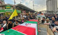 تشییع پیکر «حاج قاسم و ابومهدی» در کاظمین