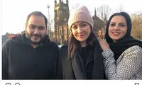 نیکی کریمی و رضا داودنژاد در انگلستان